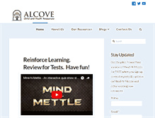 Tablet Screenshot of alcoveresources.com